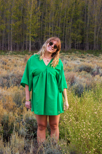 Four Seasons Oversized Rayon Dress